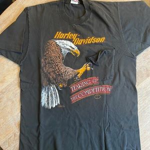 Harley Davidson eagle tshirt